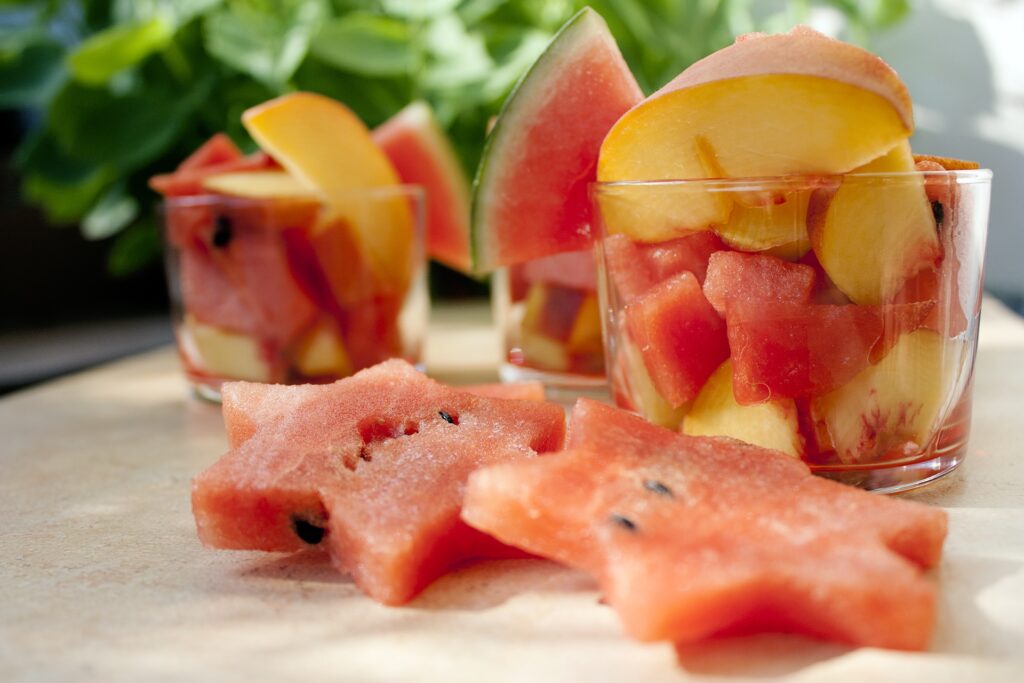 alimentatie copii vara – gustare fructe