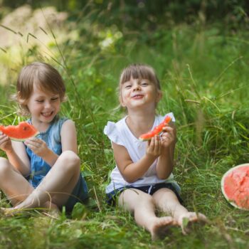 alimentatie copii vara – gustare cu pepene
